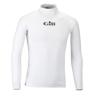 Gill（ギル） Junior UV Rash Vest Long Sleeve 8／9 White