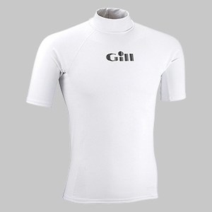 Gill（ギル） UV Rash Vest Short Sleeve XXL White