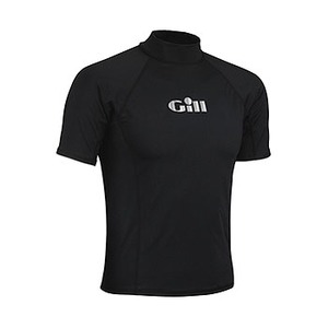Gill（ギル） UV Rash Vest Short Sleeve L Black