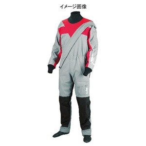 Gill（ギル） Drysuit （Front Zip） S Grey×Red