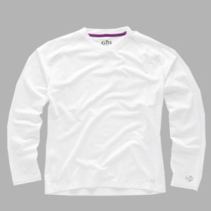 Gill（ギル） Reverb Long Sleeve Tee Women's 10 White