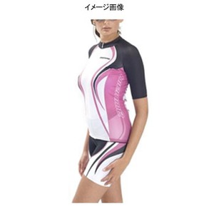 Biemme（ビエンメ） Carboion Lady Jersey M White×Pink×Black