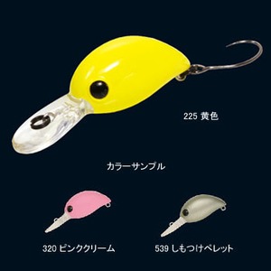 ジップベイツ 鱒屋ベイビーヒッコリー MDR 25mm 320 ピンククリーム