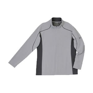 ミズノ（MIZUNO） ブレスサーモ サーマルロフト長袖ジップネックシャツ Men's M 02（アイスグレー）