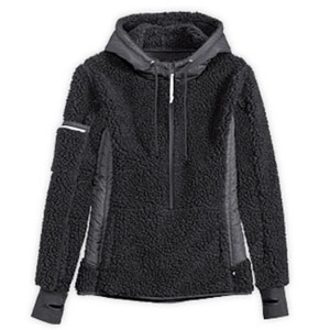 パールイズミ ボア フリース パーカー Women's M 1（ブラック）