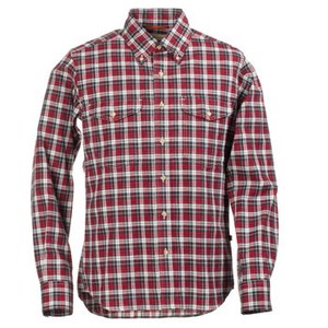 Fox Fire（フォックスファイヤー） トランスウェット（R）ウールチェックシャツ Men's L 080（レッド）