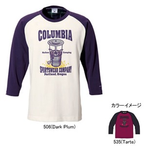 Columbia（コロンビア） サットンリッジ3／4Tシャツ Men's M 535（Tarte）