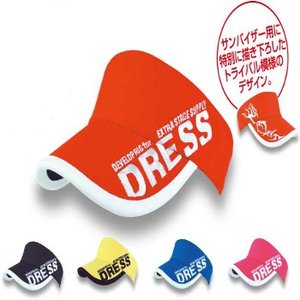 ドレス（DRESS） DRESS サンバイザー イエロー