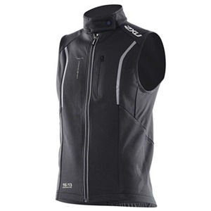 2XU（ツー・タイムズ・ユー） Membrane Cycle Vest Men's XS BLK×GLD