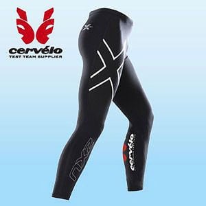 2XU（ツー・タイムズ・ユー） Compression Tights Men’s＋cervelo XS Cer×Black