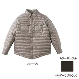 FJALL RAVEN（フェールラーベン） ライトダウンシャツジャケット L 47（ダークブラウン）