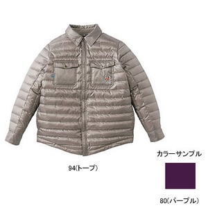 FJALL RAVEN（フェールラーベン） ライトダウンシャツジャケット L 80（パープル）