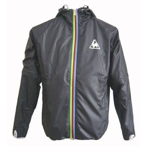 le coq sportif（ルコック） アウタージャケット M BLK（ブラック×アイボリー）