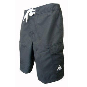 le coq sportif（ルコック） ウーブンハーフパンツ・リバーシブル M BLK（ブラック／Lグレー）