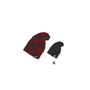 DICE（ダイス） BEANIE CHECK JAGUAR R（レッド）