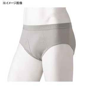 モンベル（montbell） ジオライン L.W. ブリーフ Men's M SV（シルバー）