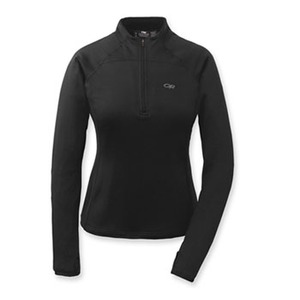 OR（アウトドアリサーチ） ラディアントLtZpトップ Women's XS BLACK