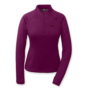 OR（アウトドアリサーチ） ラディアントLtZpトップ Women's XS BERRY