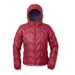 OR（アウトドアリサーチ） アリアフーディー Women's M RETRO RED