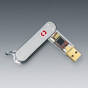 VICTORINOX（ビクトリノックス） スイスフラッシュAL・フライト 4GB