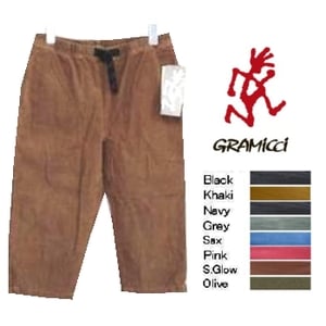 GRAMICCI（グラミチ） CORDUROY GRAMICCI 3／4 LENGTH PANT L Sienna Glow