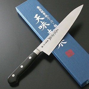 ノーブランド 最高級青紙スーパー鋼 『天味寿楽』 牛刀 180mm