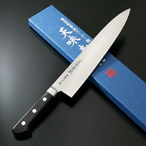 ノーブランド 最高級青紙スーパー鋼 『天味寿楽』 牛刀 270mm
