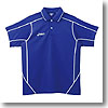ポロシャツ メンズ S 45（ブルー）