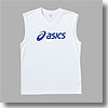 アシックス（asics） Jr.ノースリーブシャツ 160・0145（ホワイト×ブルー）