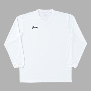 アシックス（asics） Jr.ロングスリーブシャツ 160・01（ホワイト）