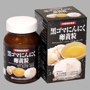 ミナミヘルシーフーズ 黒ゴマにんにく卵黄粒 60g（250mg×240粒）