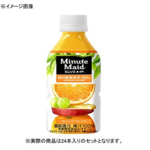 コカ・コーラ（Coca Cola） ミニッツメイド朝の健康果実 オレンジブレンド PET 【1ケース （350ml×24本）】