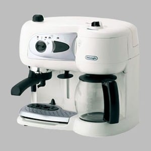 DeLonghi（デロンギ） コンビコーヒーメーカー 1.25L ホワイト