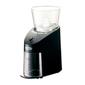 DeLonghi（デロンギ） コーン式コーヒーグラインダー 250g ブラック