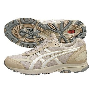 アシックス（asics） LADY GEL SOUNDER LA2 24cm 0500（ベージュ×パールホワイト）