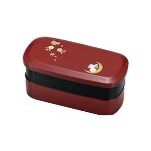 たつみや漆器（HAKOYA） 四季うさぎ二段弁当 さくら 50411-8