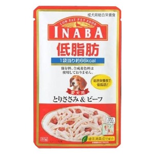 いなばペットフード（INABA） イナバレトルト低脂肪とりささみ&ビーフ 80g