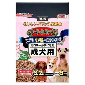 日清ペットフード ランミールミックス小粒成犬ヘルシー 3.2Kg