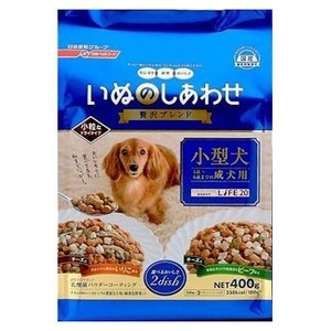 日清ペットフード いぬのしあわせ贅沢ブレンド小型成犬用 400g