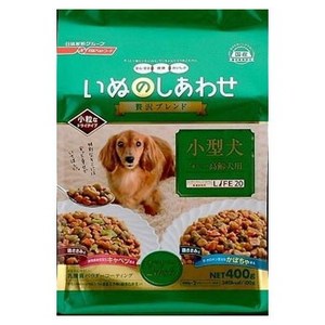 日清ペットフード いぬのしあわせ贅沢ブレンド小型高齢犬 400g