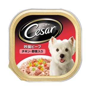 マースジャパンリミテッド（Mars Japan Limited） CE29シーザー吟選ビーフ チキン 100g