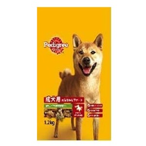 マースジャパンリミテッド（Mars Japan Limited） ぺディグリー PD1 成犬用 旨みビーフ&野菜 1.2Kg