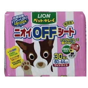 ライオン商事（LION） ペットキレイ ニオイOFFシート ワイド 30枚