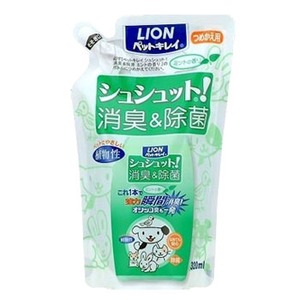 ライオン商事（LION） シュシュット消臭&除菌詰替えミント 320ml
