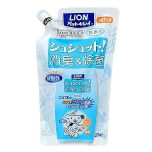 ライオン商事（LION） シュシュット消臭&除菌詰替え無香料 320ml