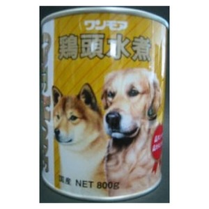 日本配合飼料（ニッパイ） ワンモア 鶏頭水煮 800g