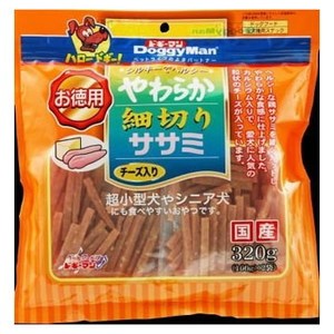 ドギーマンハヤシ やわらか細切りササミチーズ入り 320g