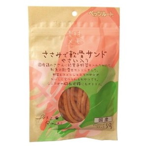 ペッツルート ささみで軟骨サンド やさい入り 50g