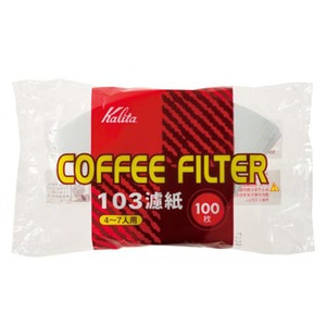 カリタ（Kalita） NKコーヒーフィルター NK103濾紙 100枚入 ホワイト