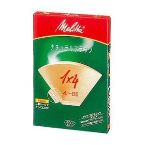 メリタジャパン（Melitta） アロマジック 1×4 40枚入 ナチュラルブラウン